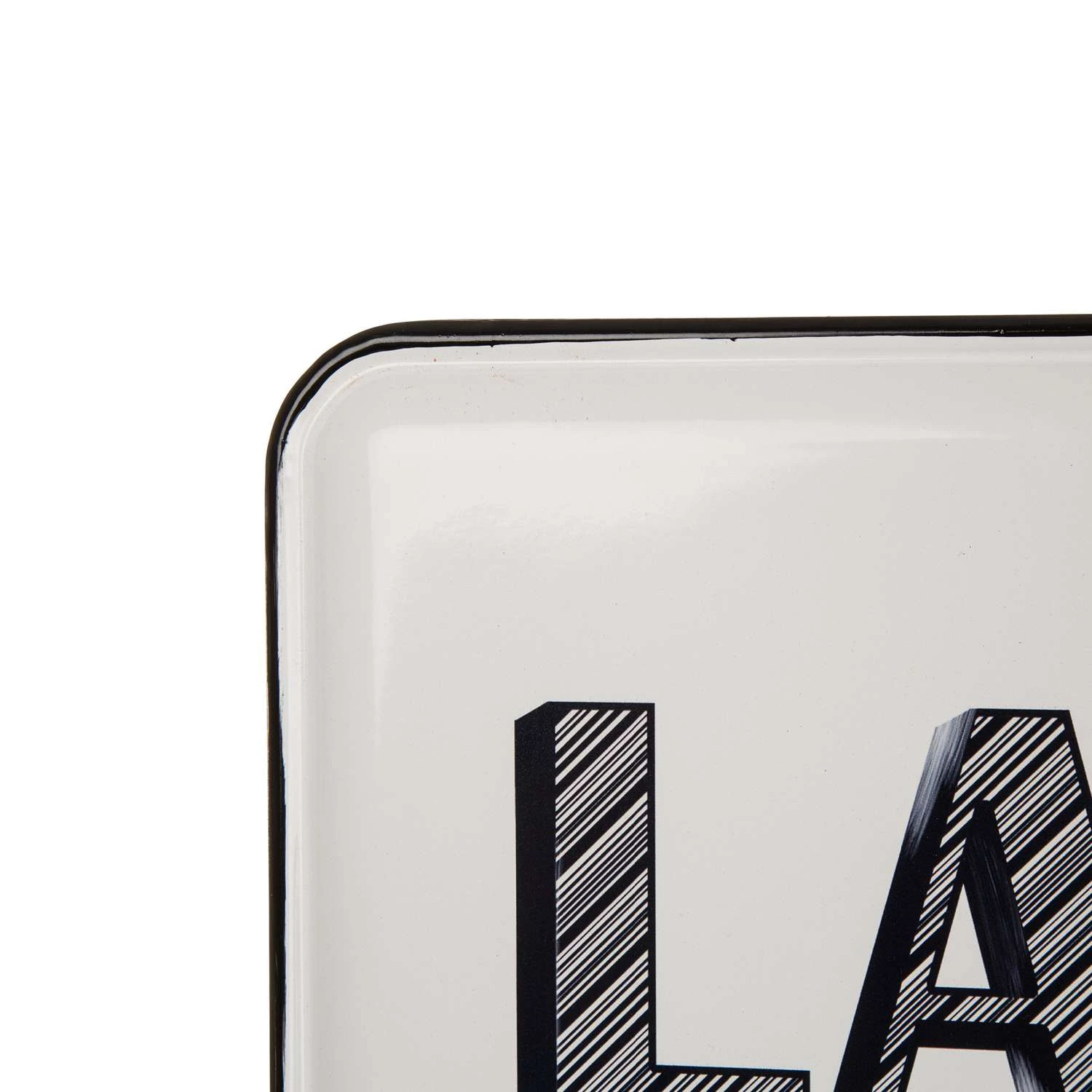 Glitzhome Flag And Semtiments Wall Sign Metal 1 Pk 2 Glitzhome Flag And Semtiments Wall Sign Metal 1 Pk - Image 2