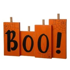 Glitzhome 13.66 In. BOO Fall Decor
