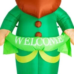 Glitzhome St. Patrick's Inflatable Leprechaun Decor Nylon 1 Pc -Glitzhome 4402a1b2 5b04 4ac3 82aa c3ac9419c62c