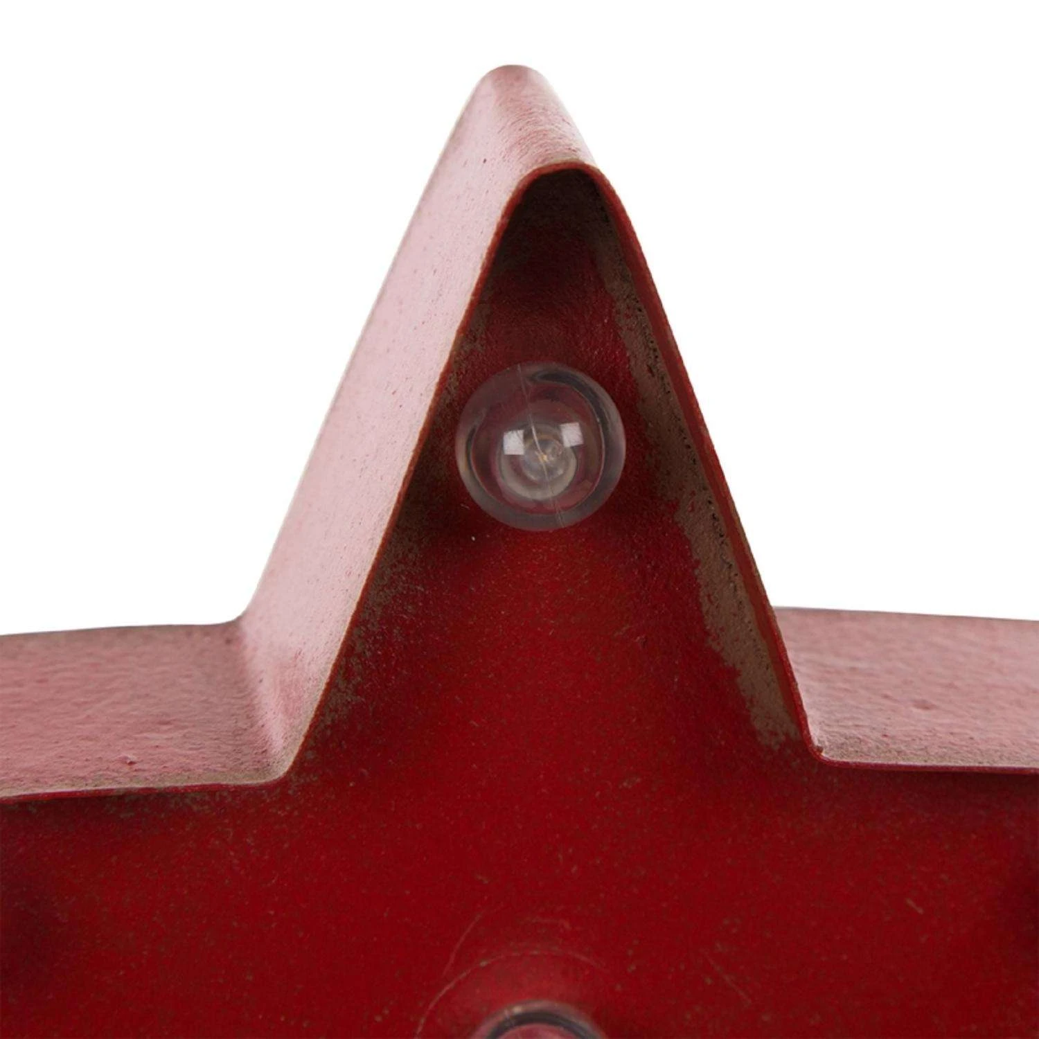 Glitzhome Marquee Red Star Christmas Stocking Holder 7.48 In. 4 Glitzhome Marquee Red Star Christmas Stocking Holder 7.48 In. - Image 4