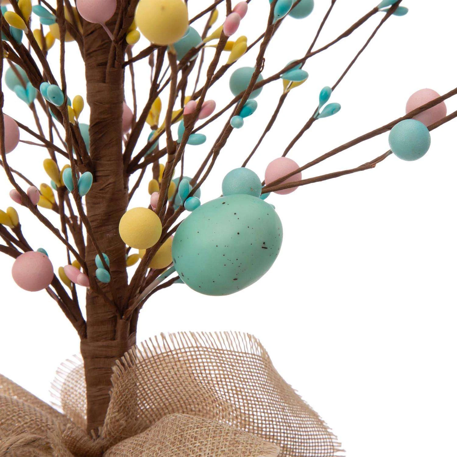 Glitzhome Easter Eggs Table Tree Form/Plastics/Plaster/Polyester 1 Pc 3 Glitzhome Easter Eggs Table Tree Form/Plastics/Plaster/Polyester 1 Pc - Image 3