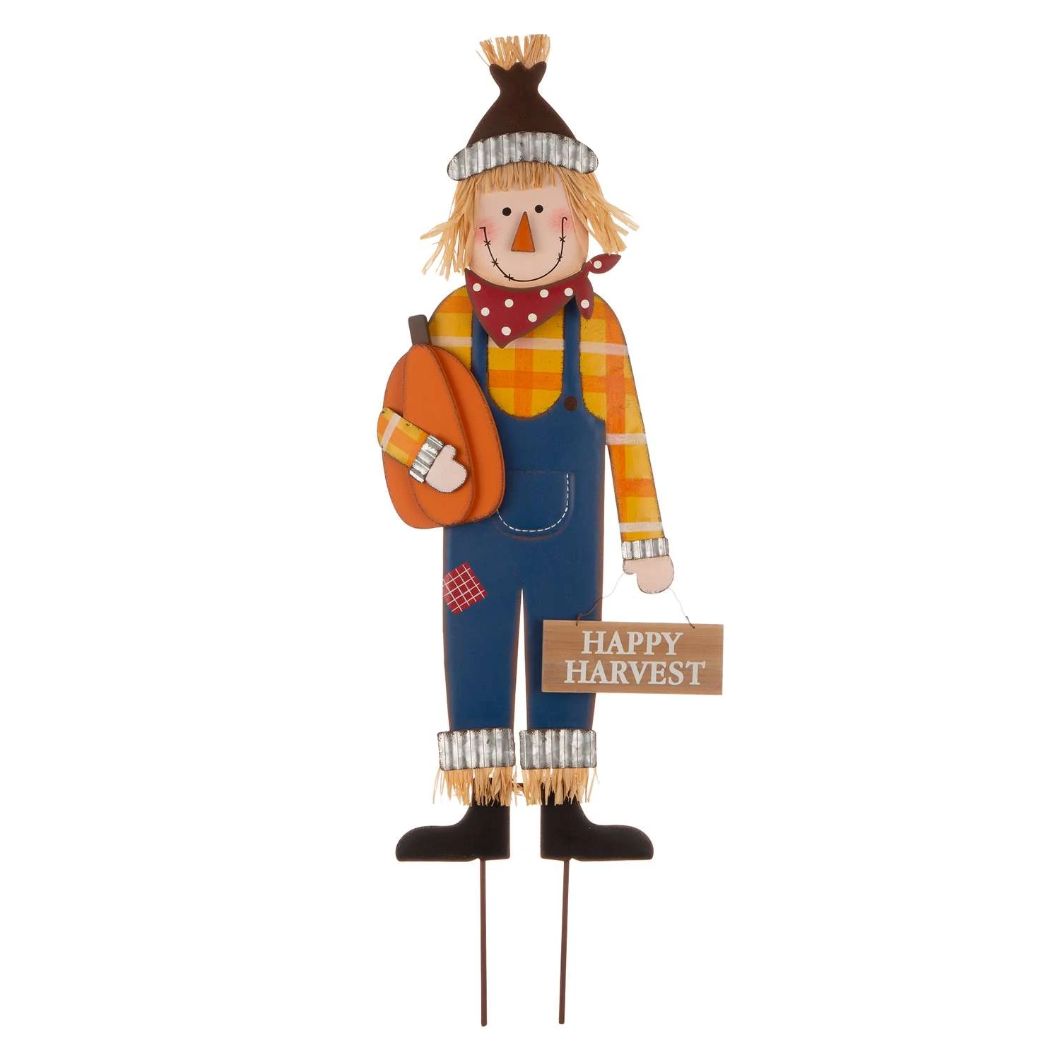 Glitzhome 36 In. Scarecrow Fall Decor 1 Glitzhome 36 In. Scarecrow Fall Decor