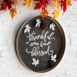 Glitzhome 1.97 In. Thankful & Blessed Fall Decor 11 Glitzhome 1.97 In. Thankful & Blessed Fall Decor -Glitzhome 5d82e6e1 4a00 4fda 936e b03b76473345