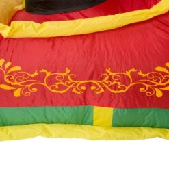 Glitzhome Santa Sleigh & Reindeer 13.31 In. Inflatable -Glitzhome 6ae4104b 3a8c 4e92 bbc7 1a54edd3b776