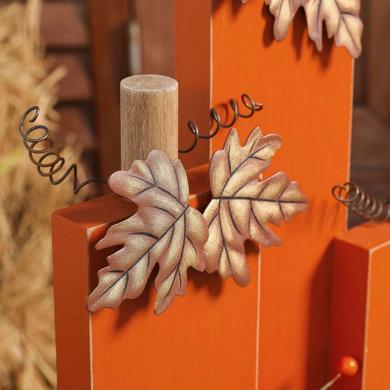 Glitzhome Warm White 30 In. LED Prelit Fall Decor 5 Glitzhome Warm White 30 In. LED Prelit Fall Decor - Image 5