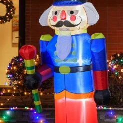 Glitzhome Nutcracker Decor 94.50 In. Inflatable 8 Glitzhome Nutcracker Decor 94.50 In. Inflatable -Glitzhome 738ea4f3 ffea 4a0d 8019 35d195a63ad7