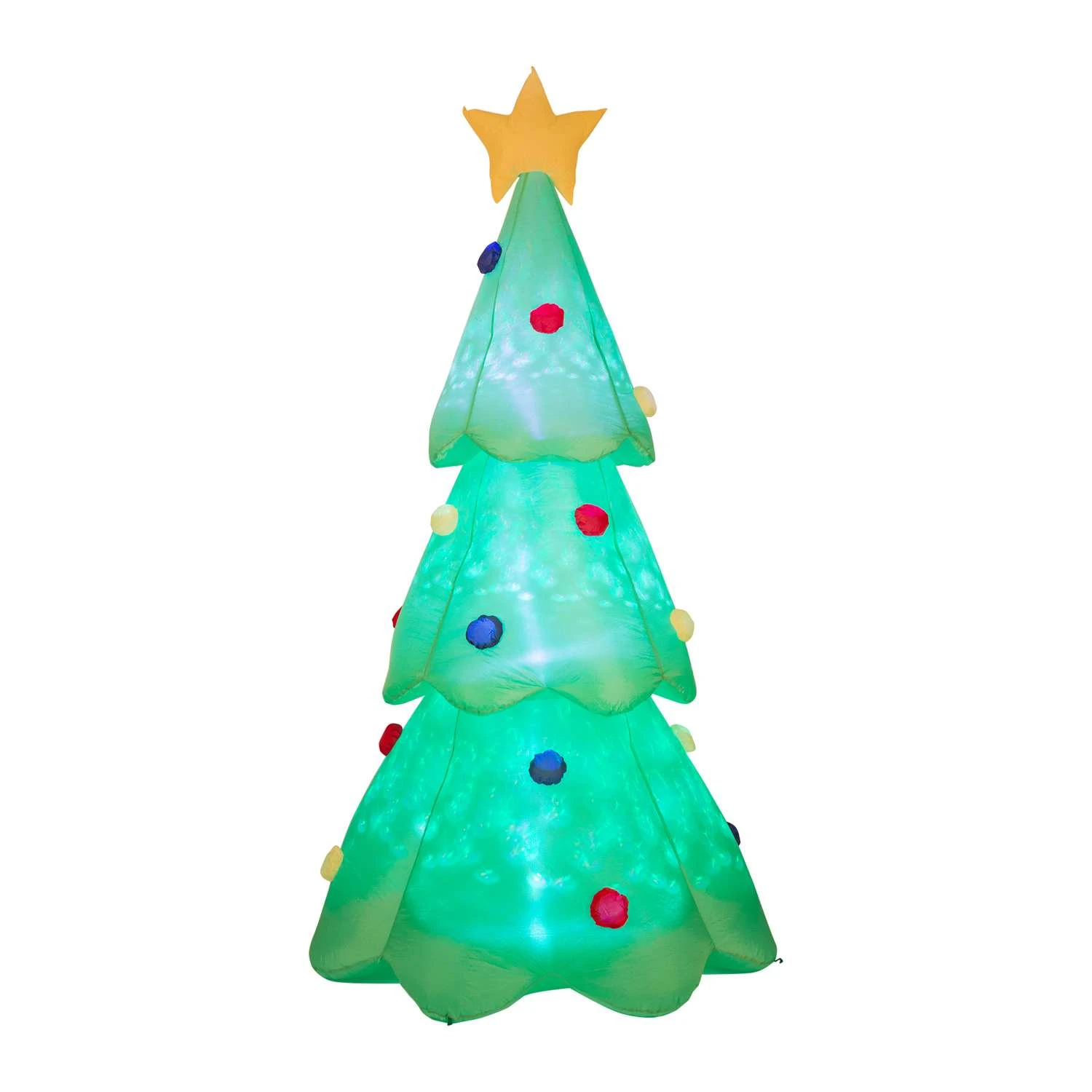 Glitzhome Christmas Tree Decor 106.3 In. Inflatable 1 Glitzhome Christmas Tree Decor 106.3 In. Inflatable