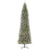 Glitzhome 11 Ft. Pencil LED 950 Ct Fir Artificial Christmas Tree