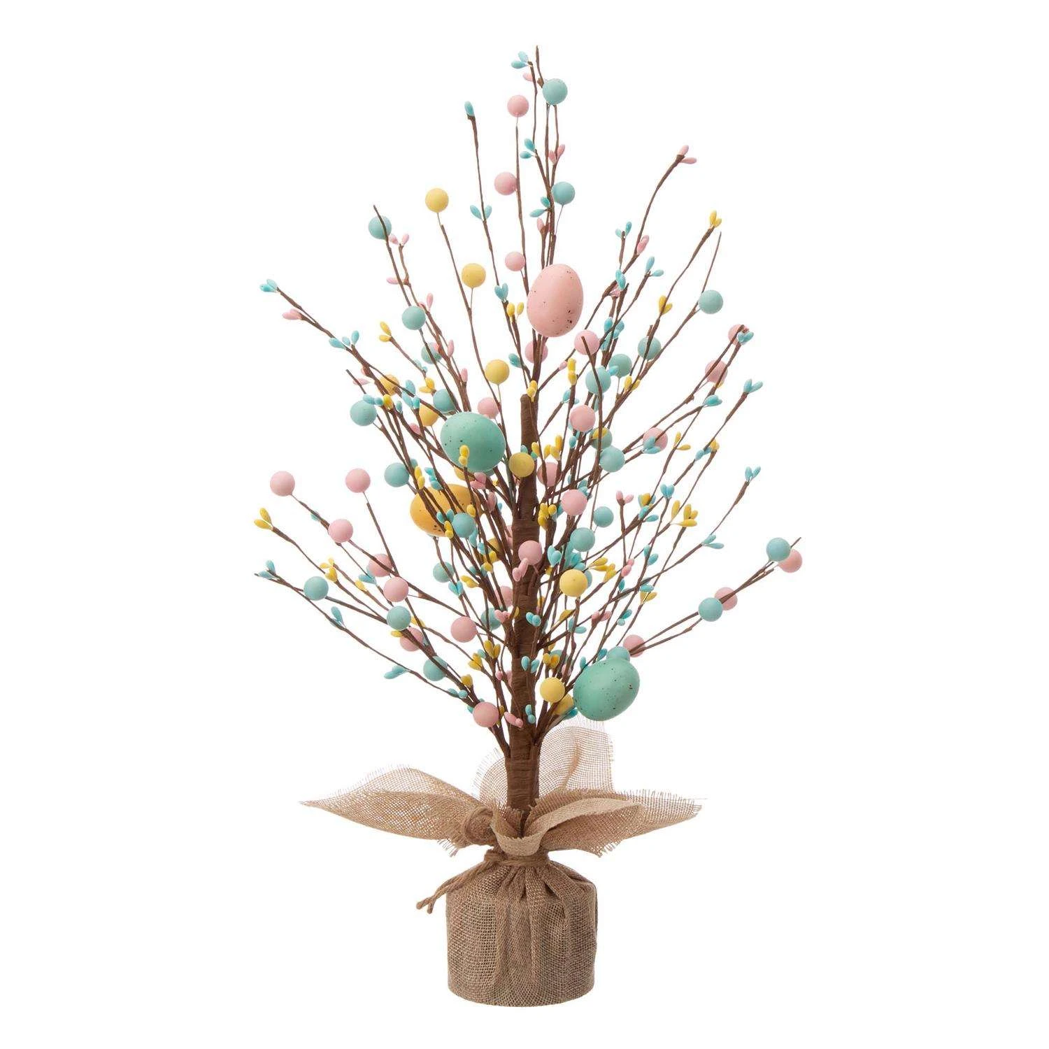 Glitzhome Easter Eggs Table Tree Form/Plastics/Plaster/Polyester 1 Pc 1 Glitzhome Easter Eggs Table Tree Form/Plastics/Plaster/Polyester 1 Pc