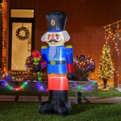 Glitzhome Nutcracker Decor 94.50 In. Inflatable 9 Glitzhome Nutcracker Decor 94.50 In. Inflatable -Glitzhome a376e41e c00f 4bbc 9baa bb651b5ced2f