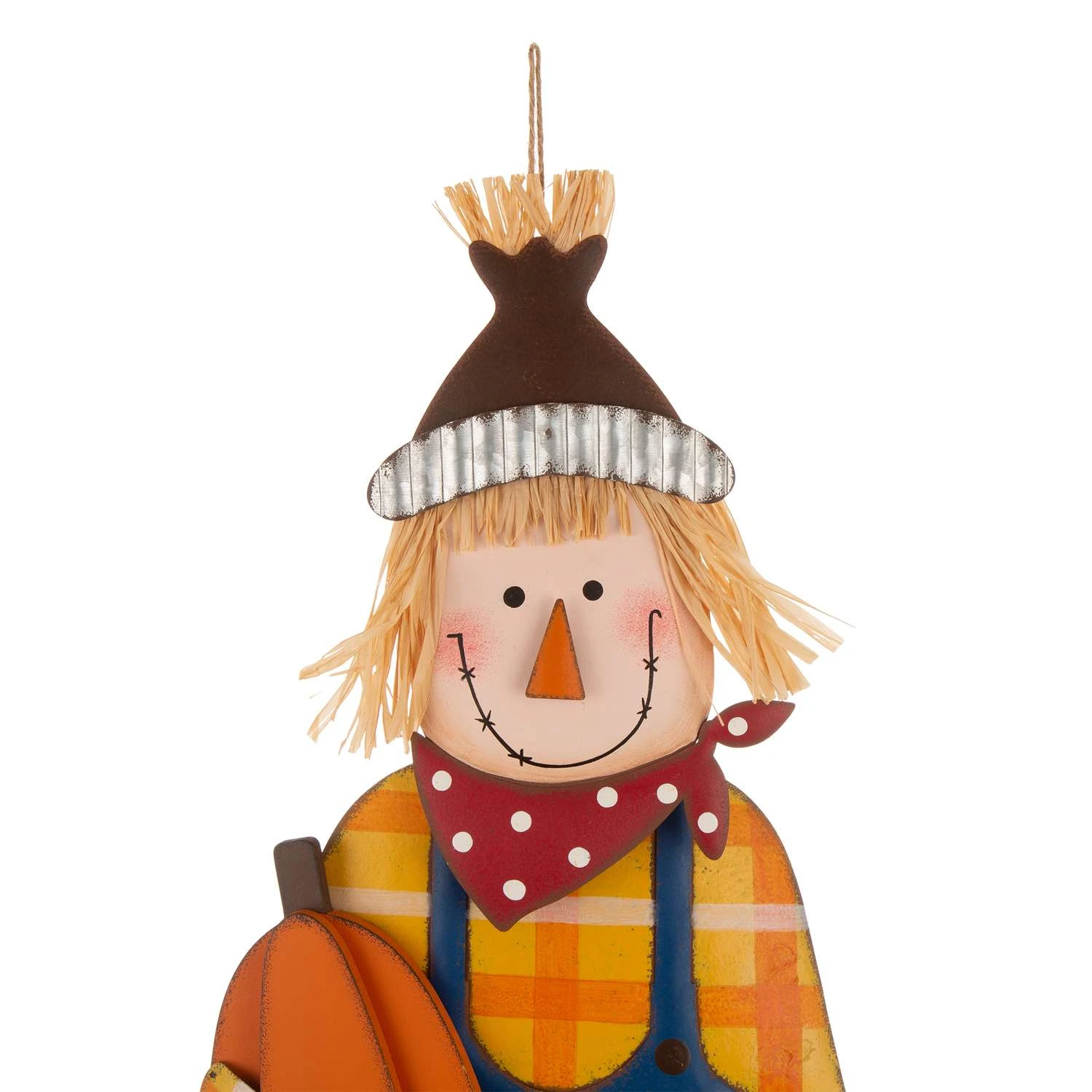 Glitzhome 36 In. Scarecrow Fall Decor 2 Glitzhome 36 In. Scarecrow Fall Decor - Image 2