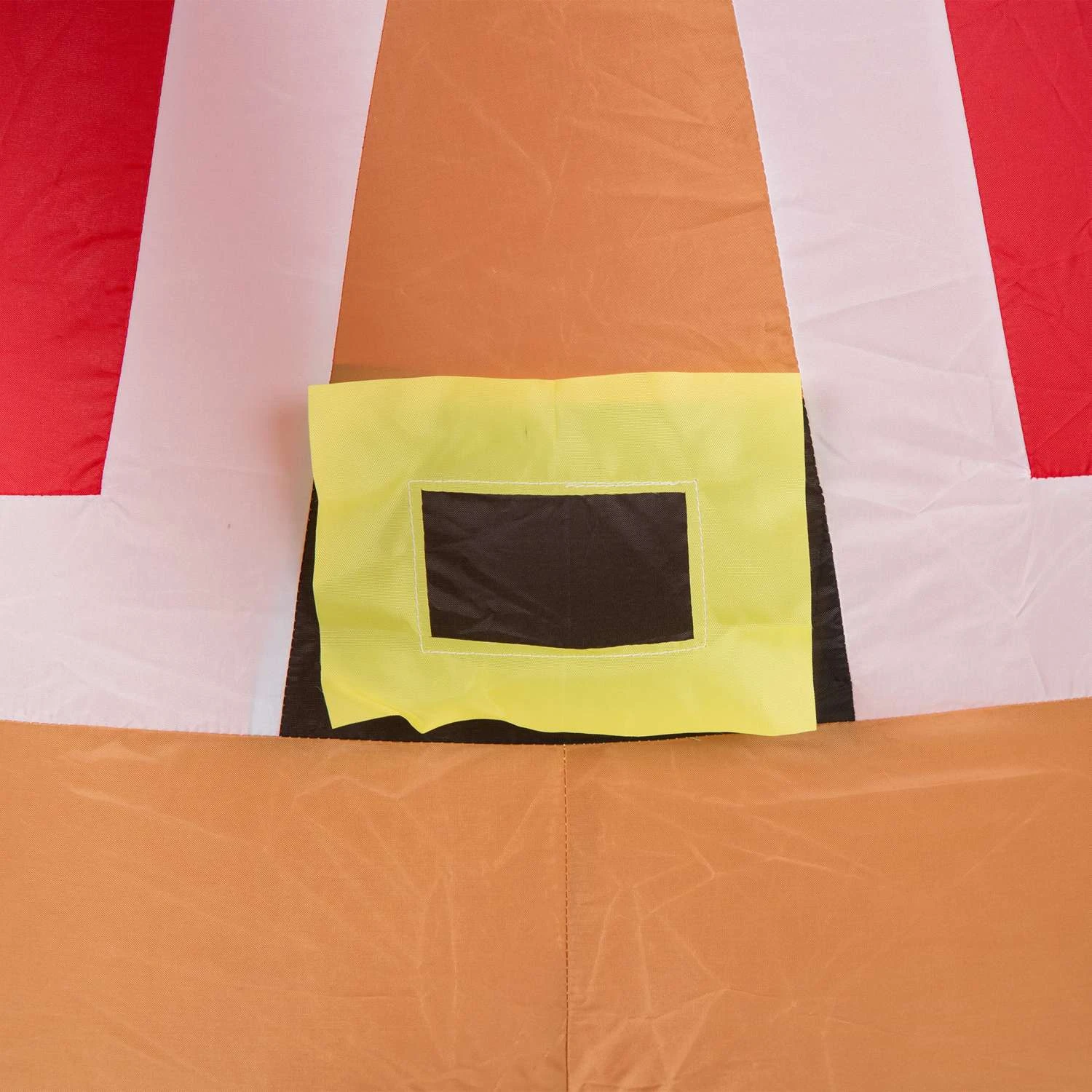 Glitzhome Reindeer Holding Candy Cane 94.49 In. Inflatable 6 Glitzhome Reindeer Holding Candy Cane 94.49 In. Inflatable - Image 6