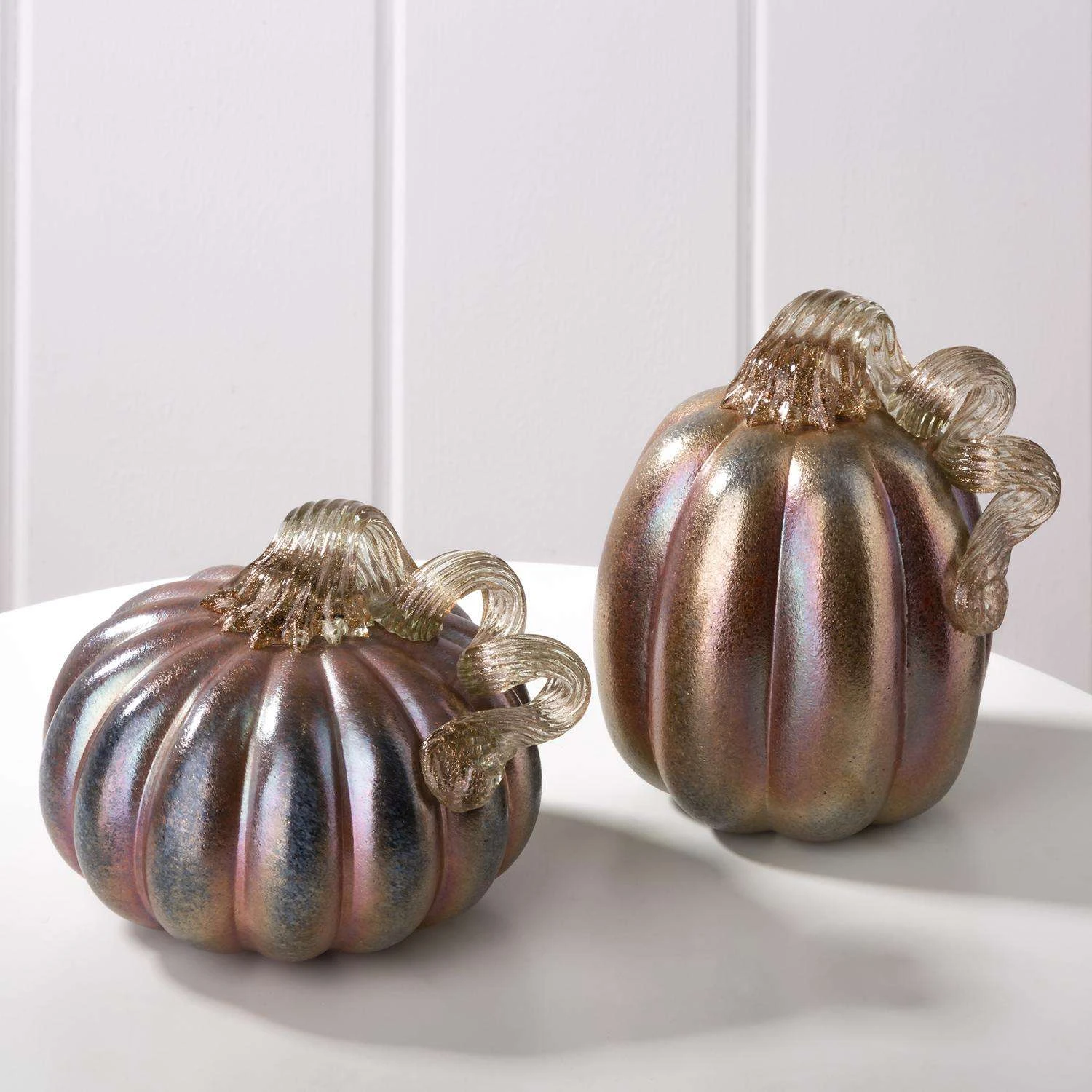 Glitzhome Glittery Pumpkin Harvest Decor 2 Glitzhome Glittery Pumpkin Harvest Decor - Image 2