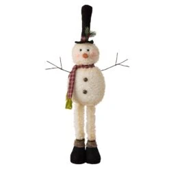 Glitzhome Multicolored Telescoped Snowman Figurine 23 In. 9 Glitzhome Multicolored Telescoped Snowman Figurine 23 In. -Glitzhome f876a6cf 6383 41f2 86b0 97a0a23acf4d