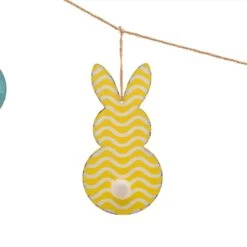 Glitzhome Easter Garland Iron/Linen 1 Pc 10 Glitzhome Easter Garland Iron/Linen 1 Pc -Glitzhome fe5523f3 d994 40e8 8967 e93a8065a2b3
